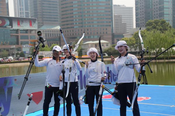 中国“00后”闪耀上海射箭世界杯，这个小众项目正落地开花