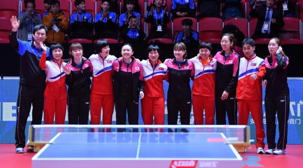 韩朝联队世乒赛不敌日本，决赛等国乒给你们表演吧