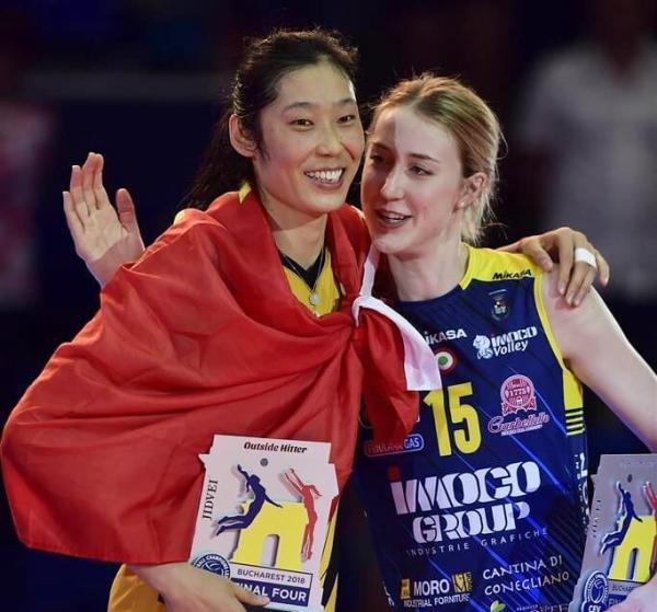 四冠王+欧冠最佳主攻！朱婷就是一台“冠军收割机”