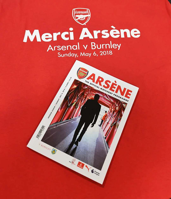 最后一次，让我们致敬阿森纳主帅温格