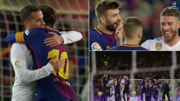 国家德比成了“自由搏击”，但西班牙球员的内讧却治好了