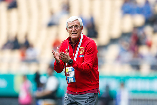 里皮：会让更多年轻人加入国足，暂不考虑下届世界杯