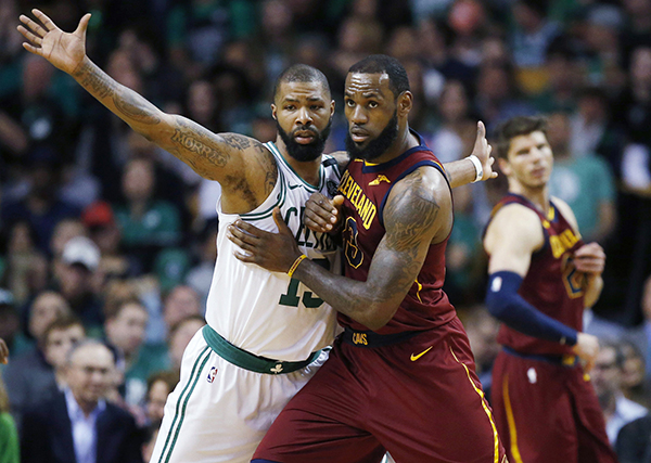 凯尔特人限制詹姆斯的手法，猛龙研究了三年都没学会