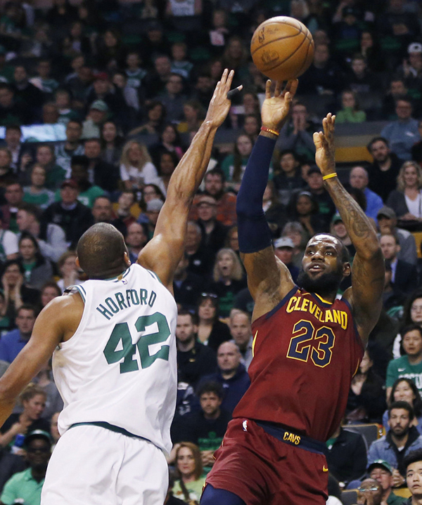 凯尔特人限制詹姆斯的手法，猛龙研究了三年都没学会