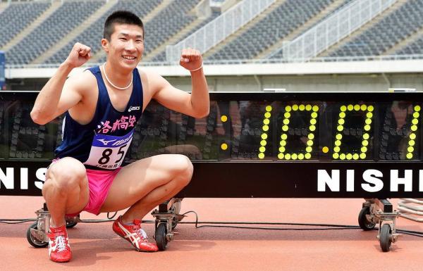 日本短跑天才上海钻石联赛垫底，但他才是中国百米最大劲敌