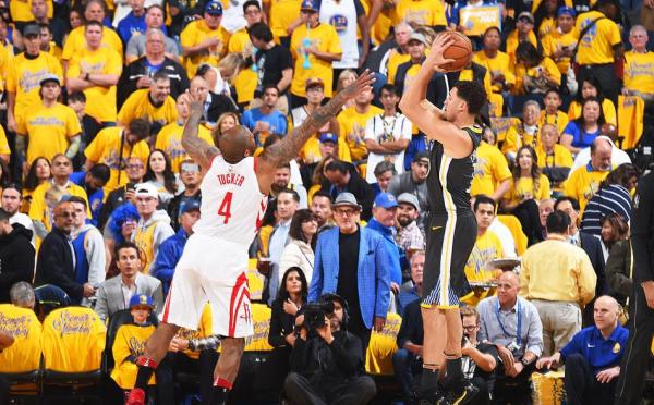 火箭逆转勇士总比分2比2！哈登保罗联手砍下57分