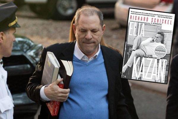 带着三本书，哈维·韦恩斯坦向警方主动投案