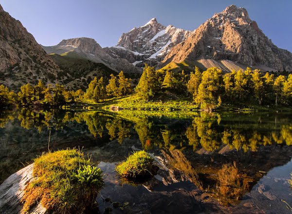 骑自行车穿越粟特人的群山