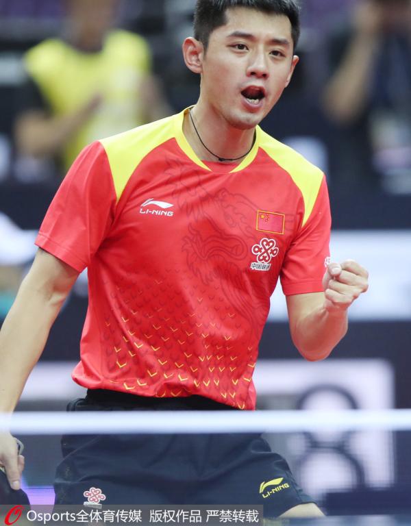 张继科晋级中国公开赛正赛：打一场少一场，我会珍惜每一分