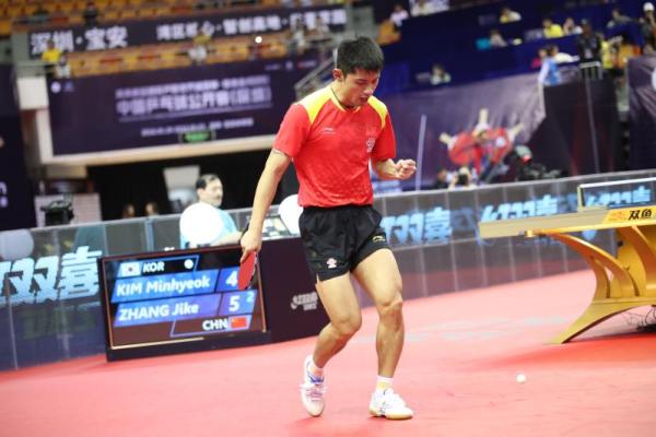 张继科晋级中国公开赛正赛：打一场少一场，我会珍惜每一分