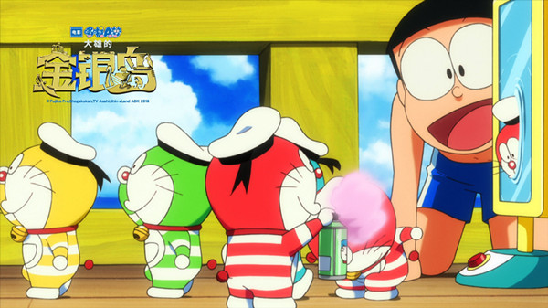 《哆啦A梦》：为爱飞天遁地的勇气，才是真正的金银岛
