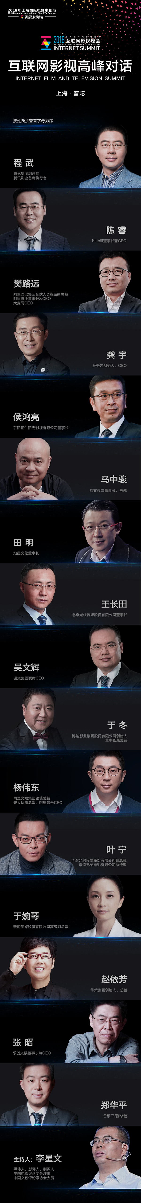 2018年上海国际电影电视节互联网影视峰会即将开幕