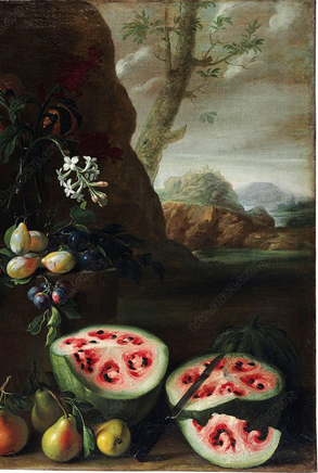 17世纪的西瓜图片