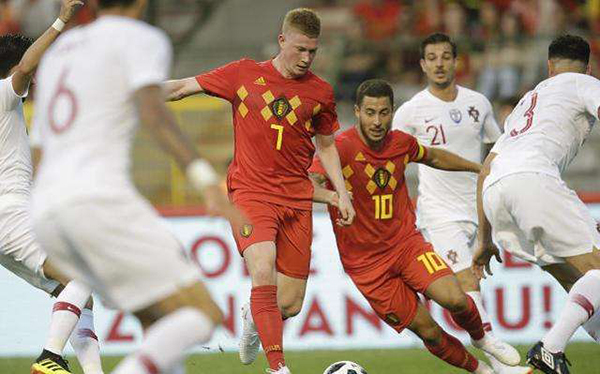 阿扎尔和德布劳内总算长大了，两年后欧洲杯还看比利时