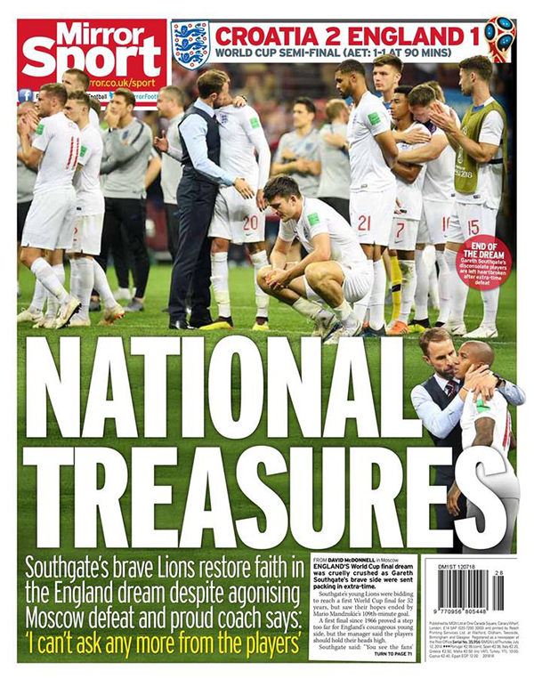 挑剔的英国媒体都服了：这支英格兰队是“国家宝藏”