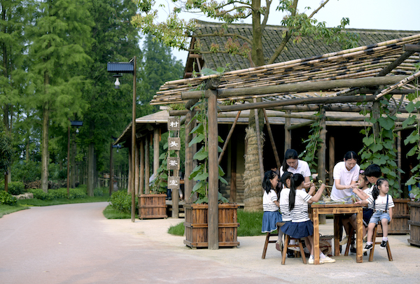 带着孩子去乌村过暑假