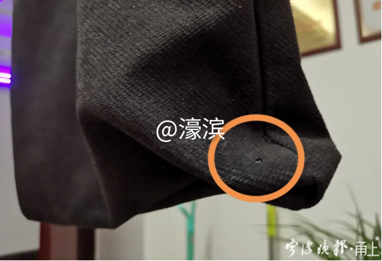 作案用的黑色手提袋