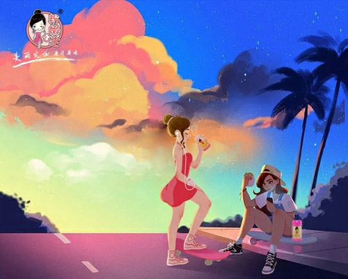 粉嫩公主酒酿蛋