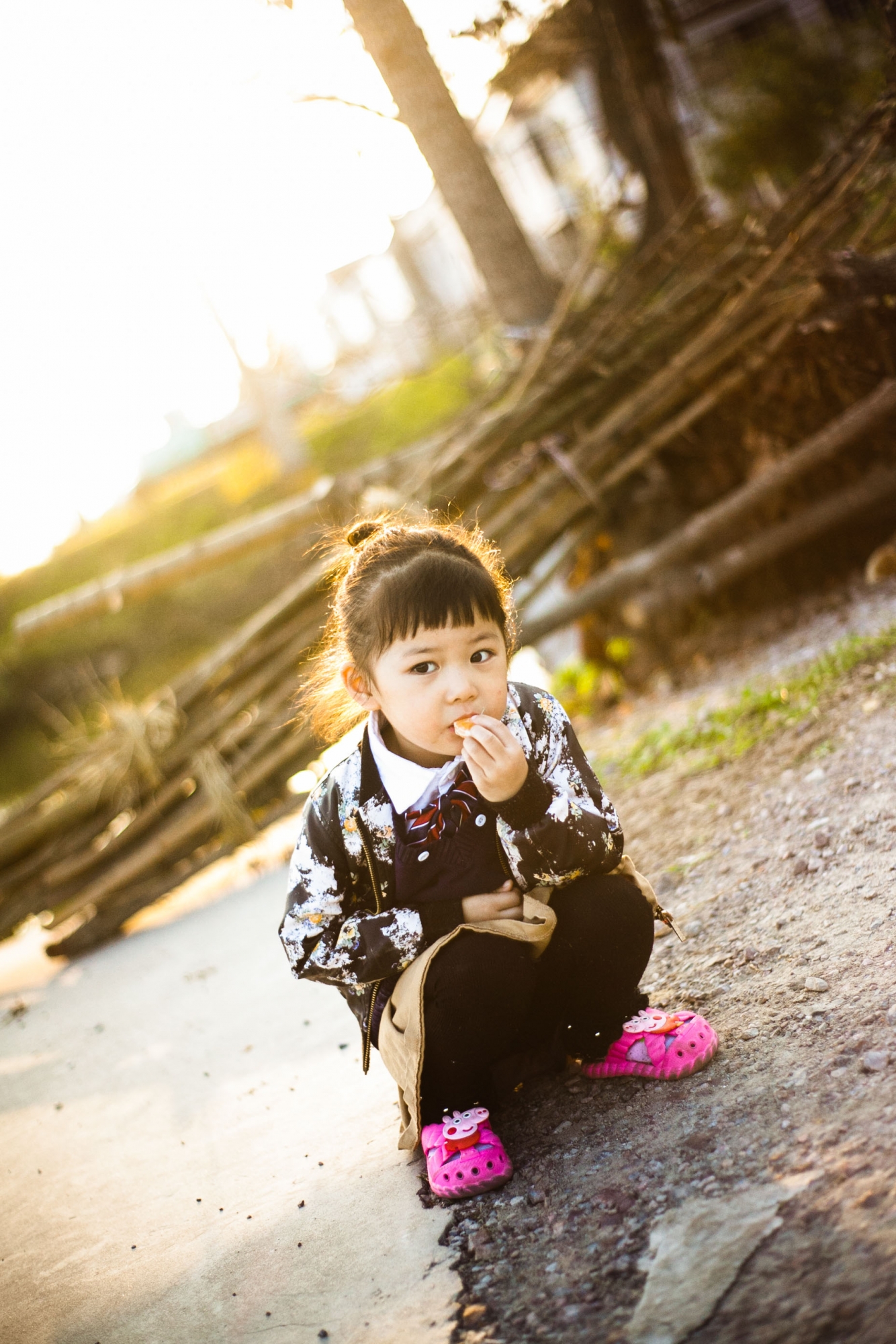 回如东时，正好天没黑，用50 1.8拍了几张