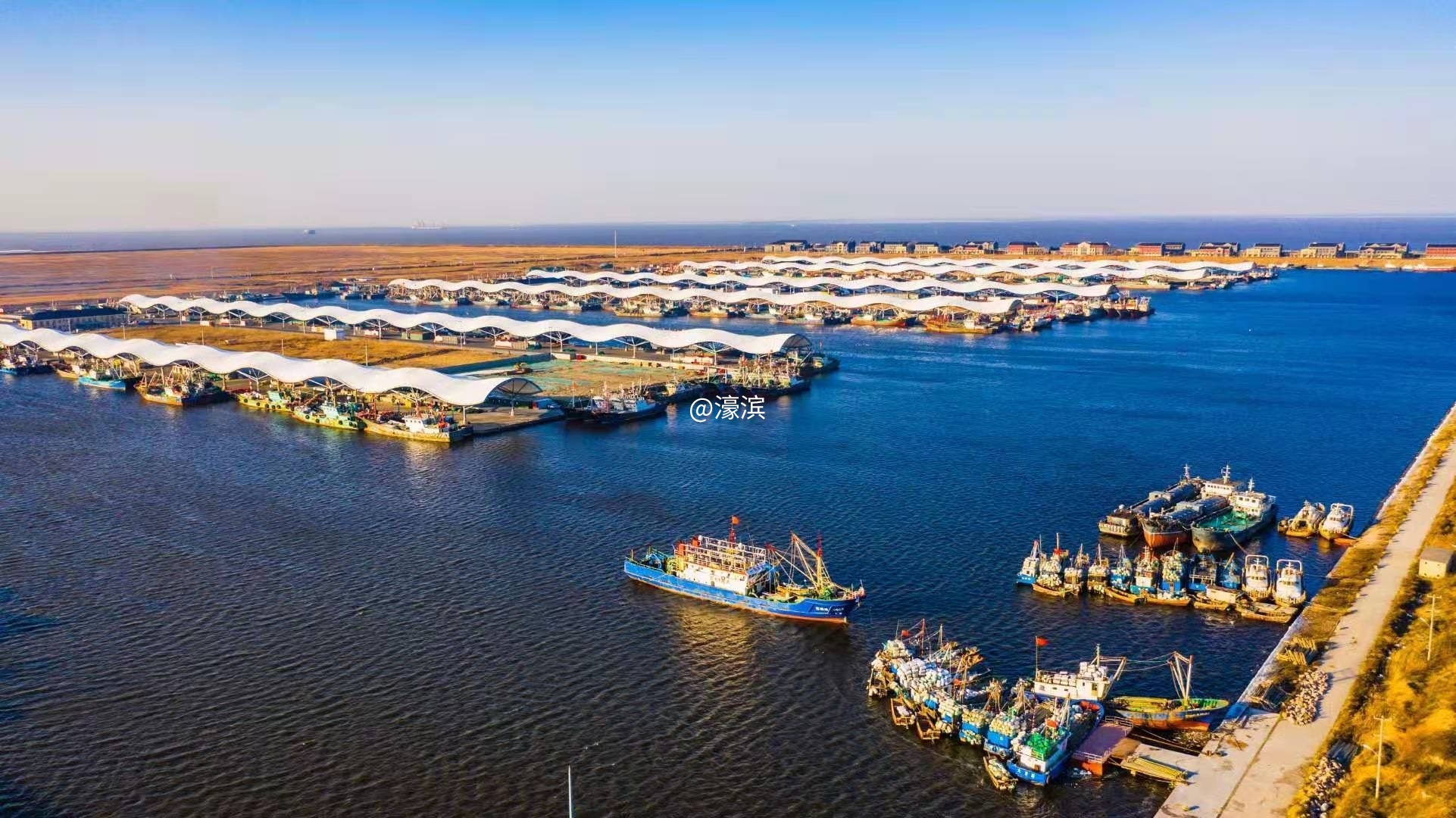 镜头里的冬日吕四渔港