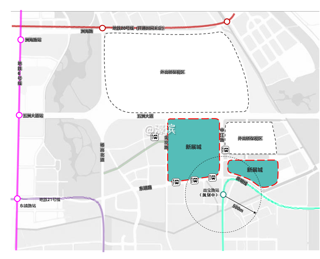 高行“家门口”新展城区位图