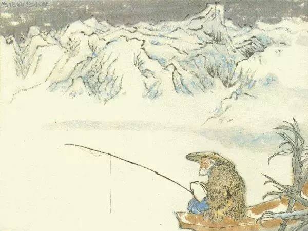《寒江钓雪图》