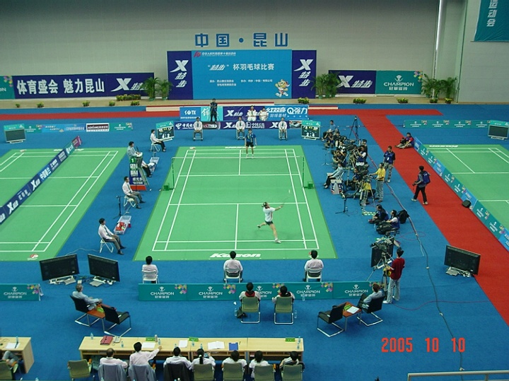 [原创]十运会羽毛球团体决赛现场版