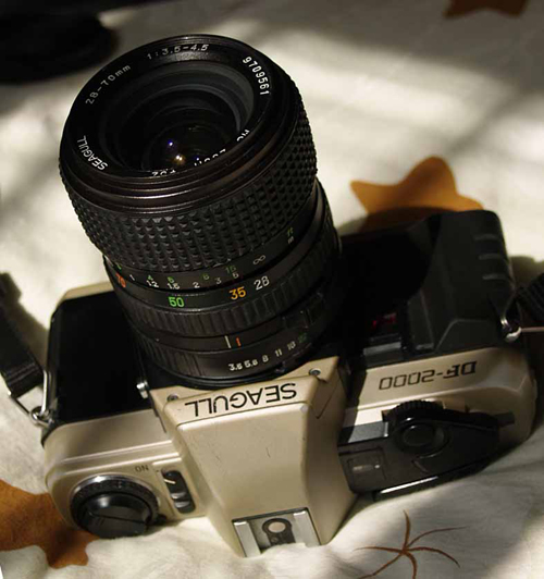 没空出去在家拍自己的相机