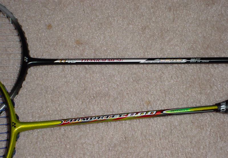 [贴图]一个羽球发烧友的军火库