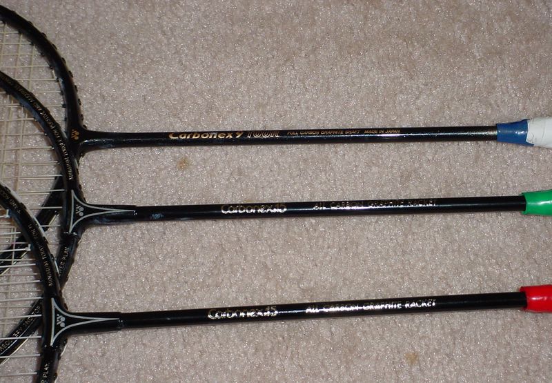 [贴图]一个羽球发烧友的军火库