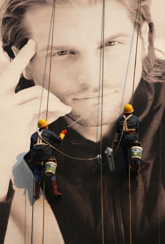 看明星如何洗脸