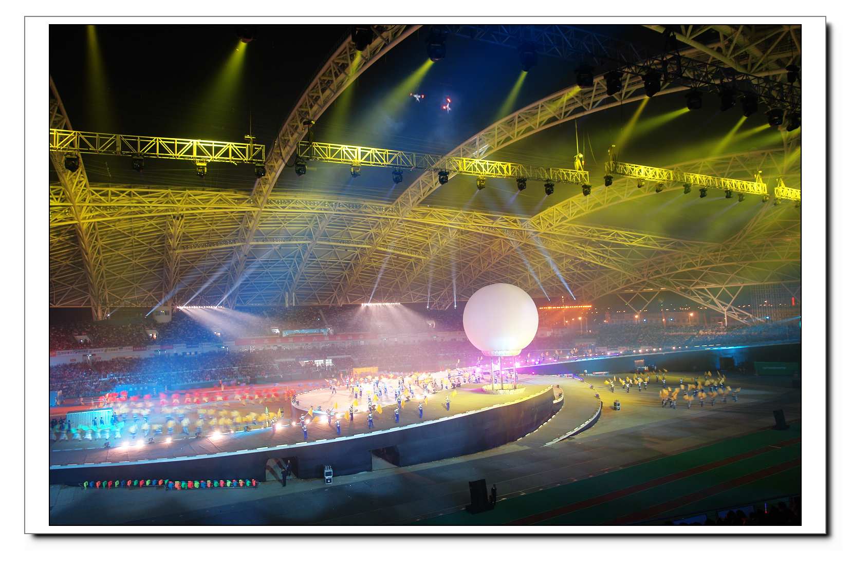 十六运开幕的现场照片,上了89张，大家慢慢看！