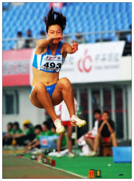 《16运田径馆所见--跳远》