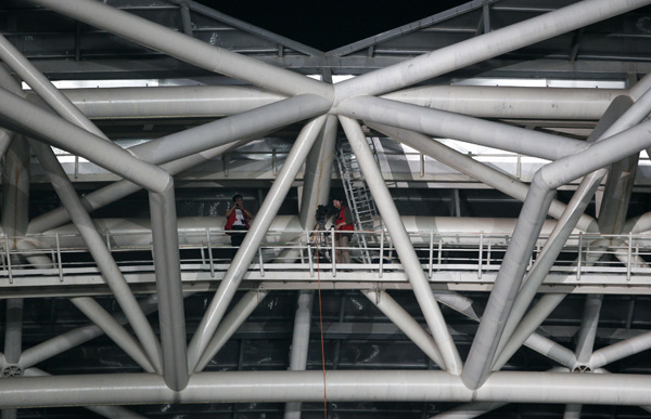 一些表演以外的画面