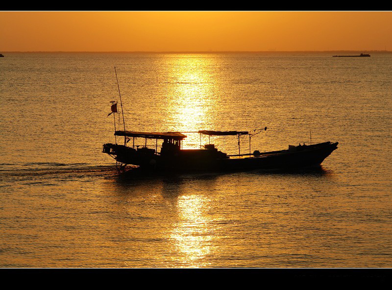 [原创]日落江畔