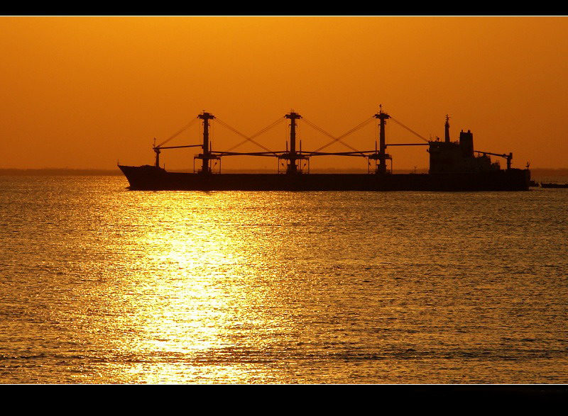 [原创]日落江畔