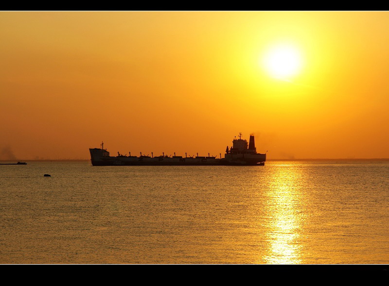 [原创]日落江畔