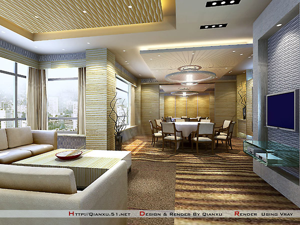 【有谁用VR渲图的？先发个白模】