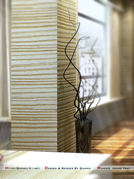 【有谁用VR渲图的？先发个白模】