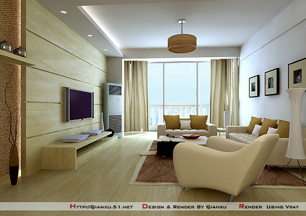 【有谁用VR渲图的？先发个白模】