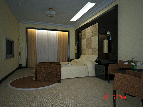 【有谁用VR渲图的？先发个白模】