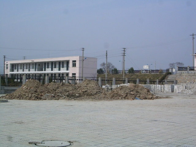 南通火车站扩建中