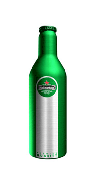 [分享]喜力铝金属酒瓶设计及时尚海报欣赏