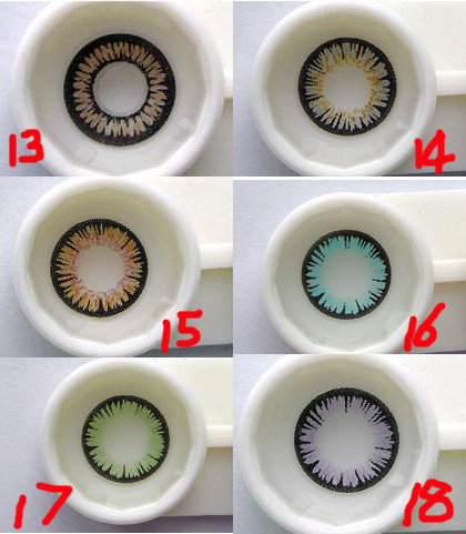 ~~彩色隐型眼镜~~G&G彩环片（有售）