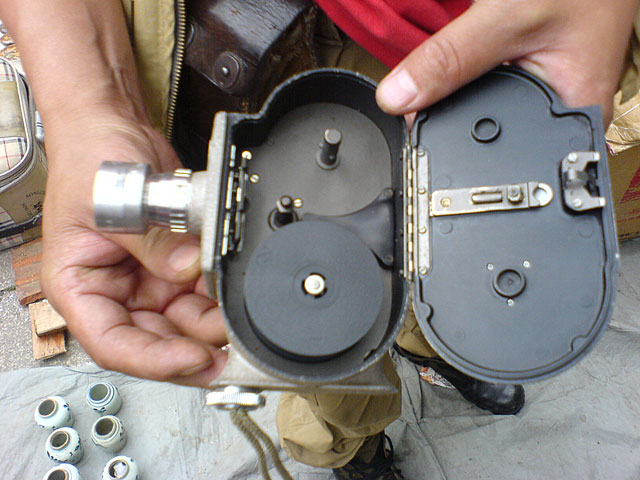 纯机械的摄像机