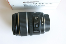 出售98新佳能 EF17-85IS防抖镜头 + 原厂遮光罩