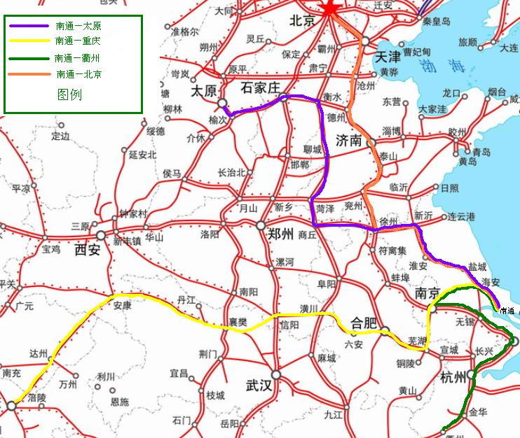 南通即将开通出省旅客列车