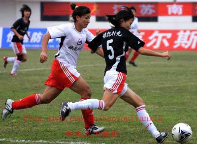 中国女足南北明星争霸赛