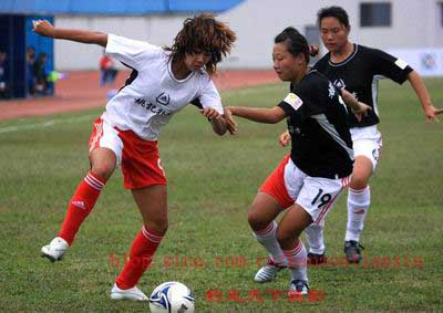 中国女足南北明星争霸赛