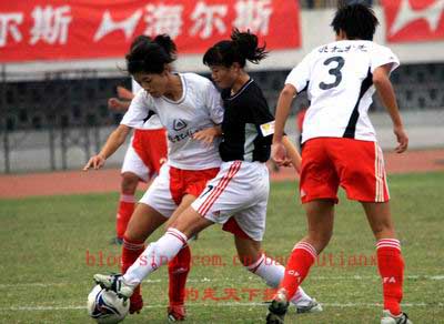 中国女足南北明星争霸赛